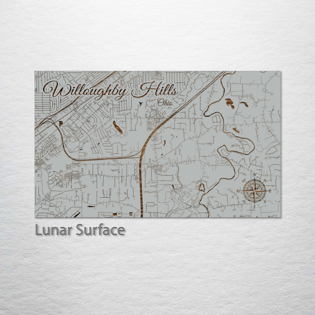 Willoughby Hills, Ohio Street Map