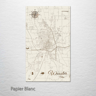 Wooster, Ohio Street Map