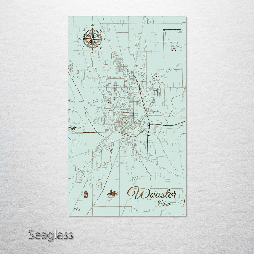 Wooster, Ohio Street Map