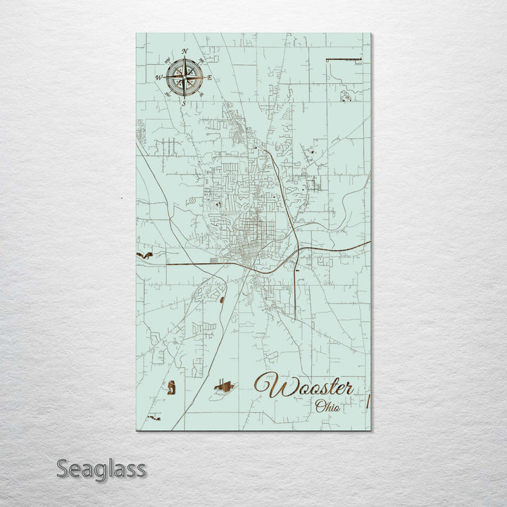 Wooster, Ohio Street Map