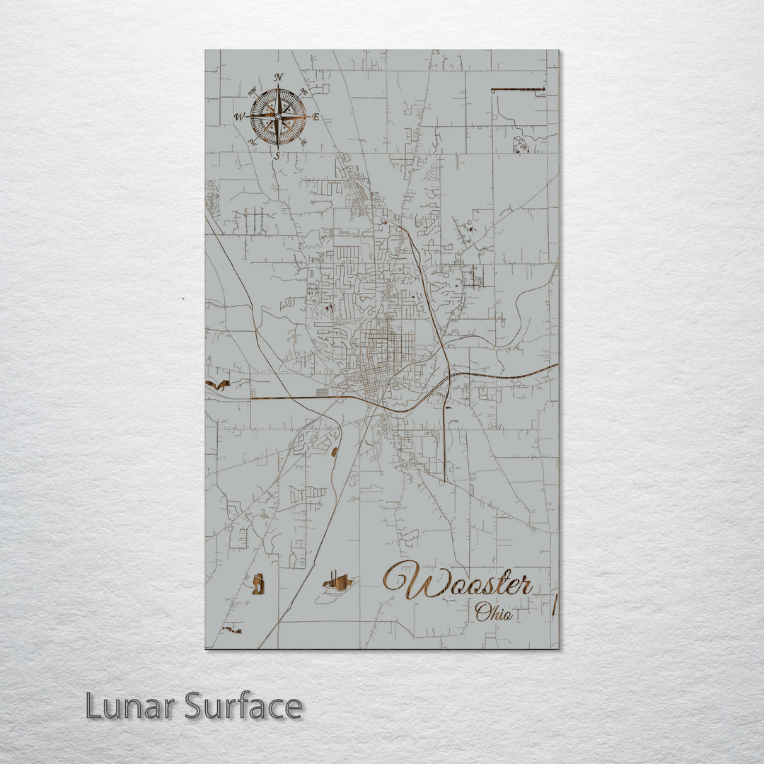 Wooster, Ohio Street Map