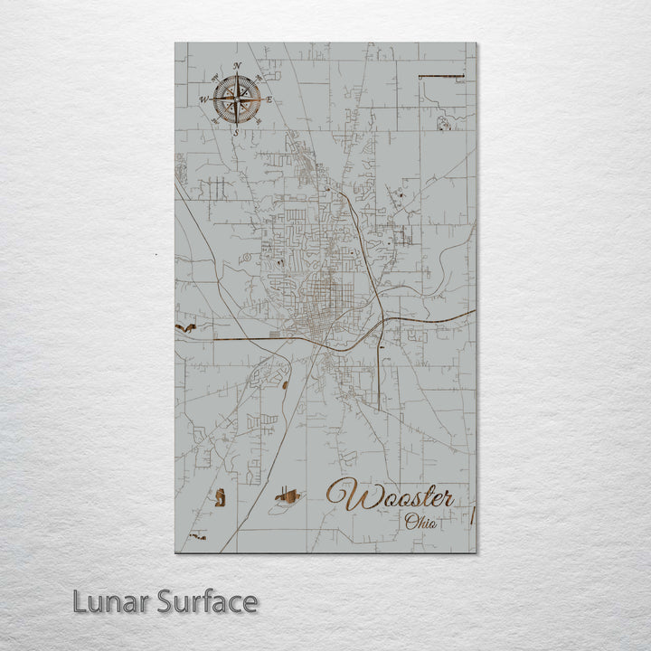 Wooster, Ohio Street Map