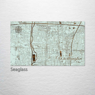 Worthington, Ohio Street Map