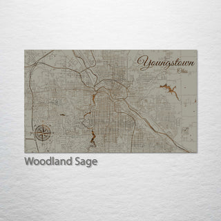 Youngstown, Ohio Street Map