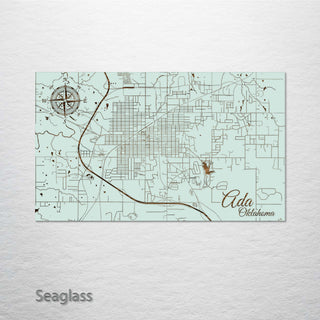 Ada, Oklahoma Street Map