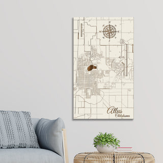 Altus, Oklahoma Street Map
