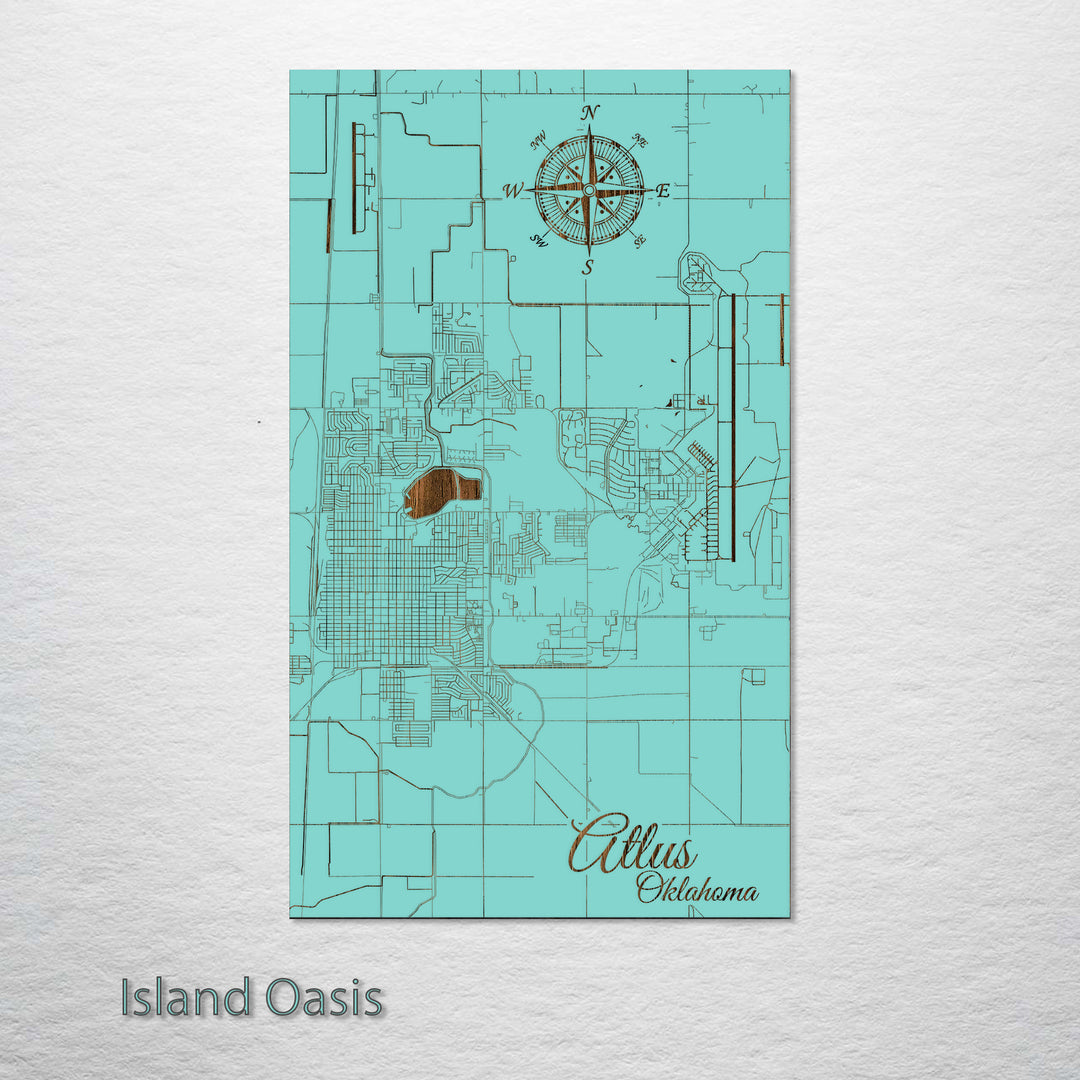 Altus, Oklahoma Street Map