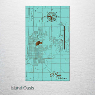 Altus, Oklahoma Street Map