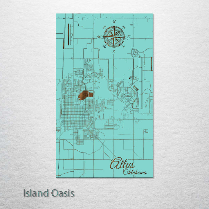 Altus, Oklahoma Street Map