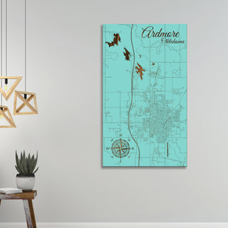 Ardmore, Oklahoma Street Map