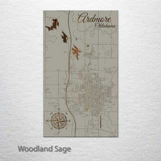 Ardmore, Oklahoma Street Map
