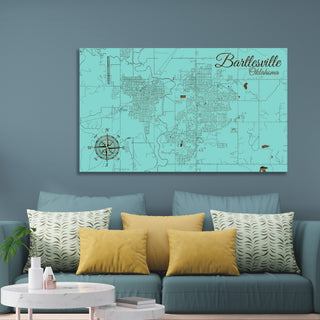 Bartlesville, Oklahoma Street Map