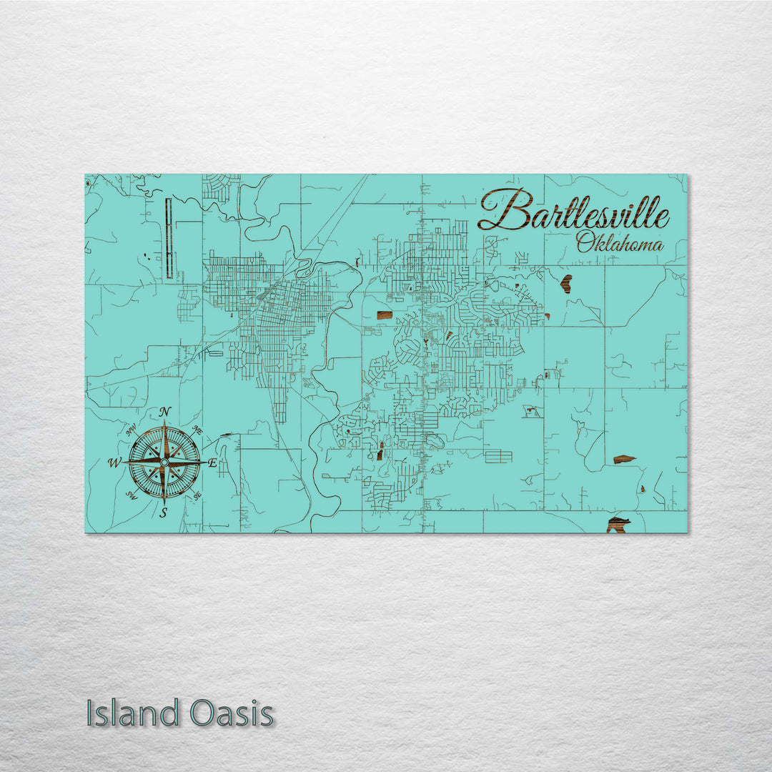 Bartlesville, Oklahoma Street Map