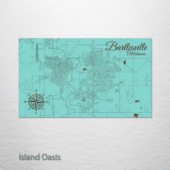 Bartlesville, Oklahoma Street Map