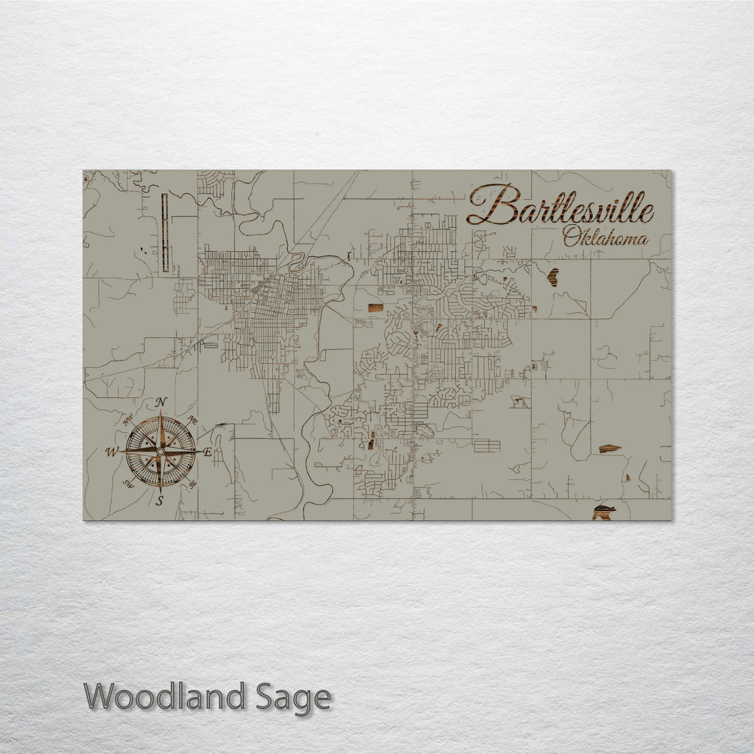 Bartlesville, Oklahoma Street Map