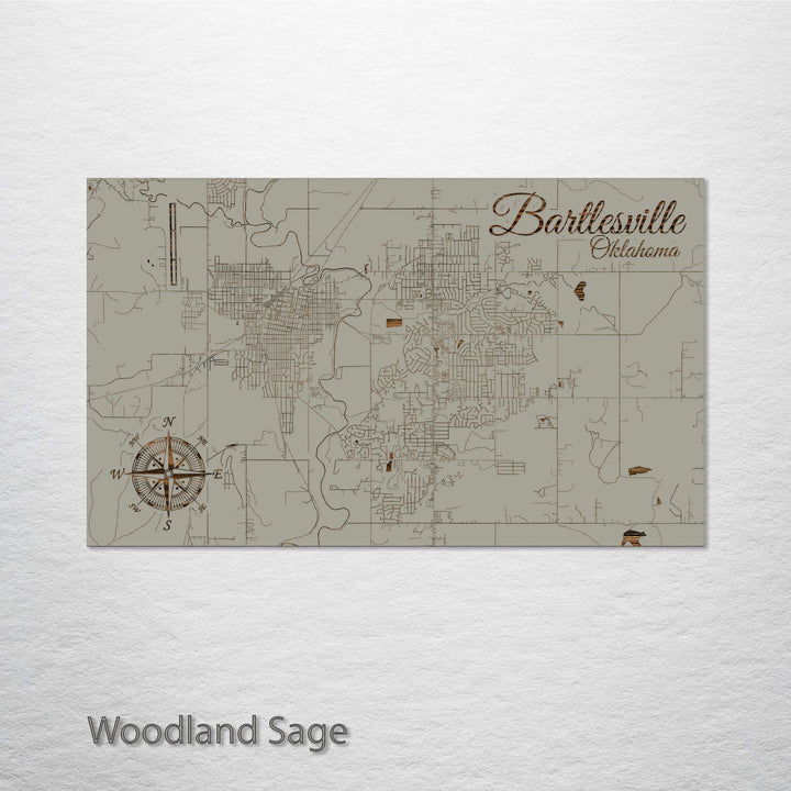 Bartlesville, Oklahoma Street Map