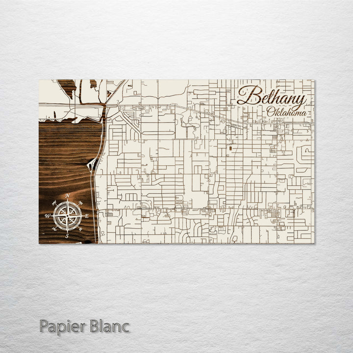 Bethany, Oklahoma Street Map