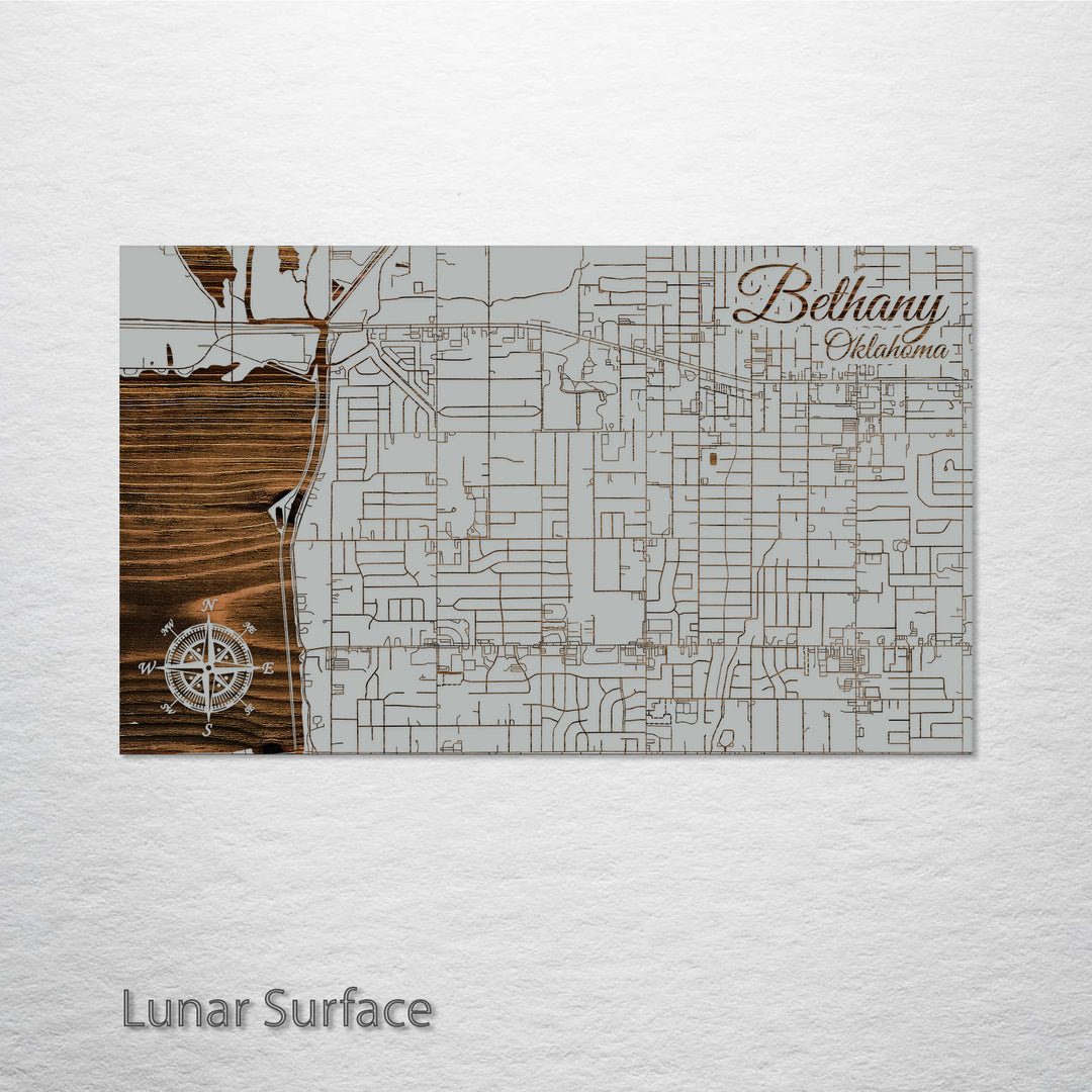 Bethany, Oklahoma Street Map