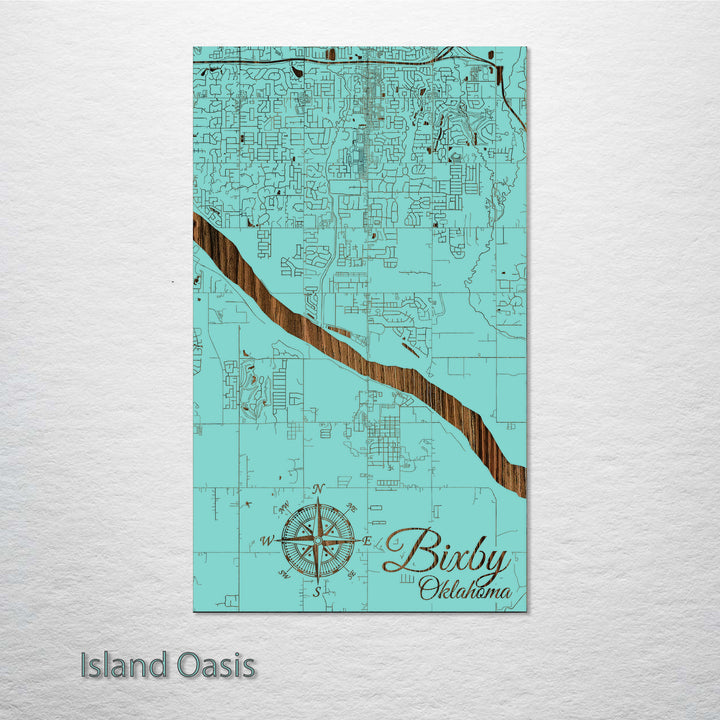 Bixby, Oklahoma Street Map