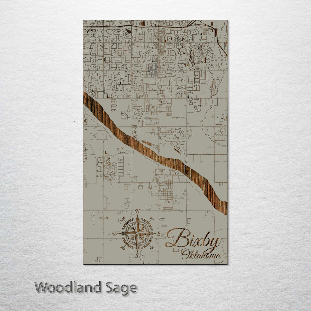 Bixby, Oklahoma Street Map