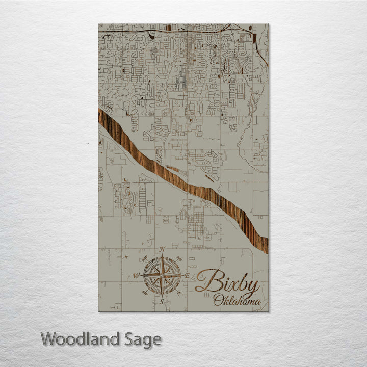 Bixby, Oklahoma Street Map