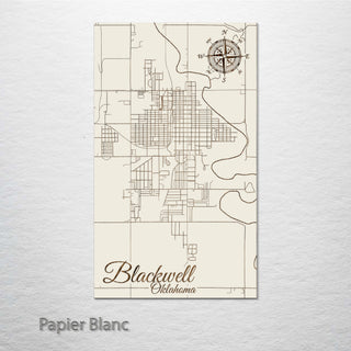Blackwell, Oklahoma Street Map