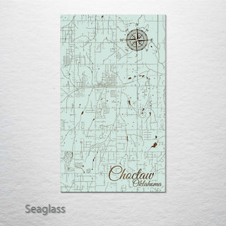 Choctaw, Oklahoma Street Map