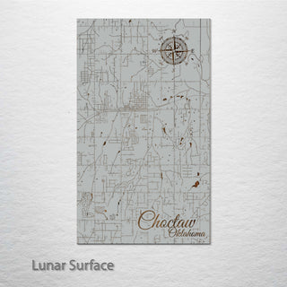 Choctaw, Oklahoma Street Map
