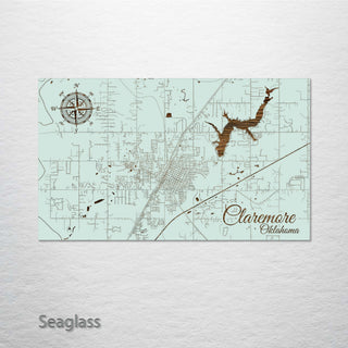 Claremore, Oklahoma Street Map