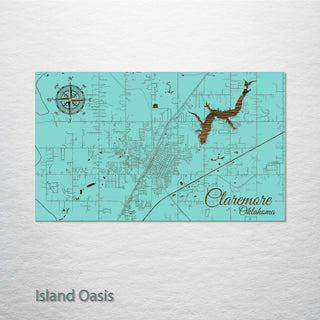 Claremore, Oklahoma Street Map