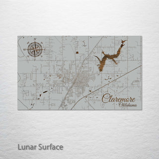 Claremore, Oklahoma Street Map
