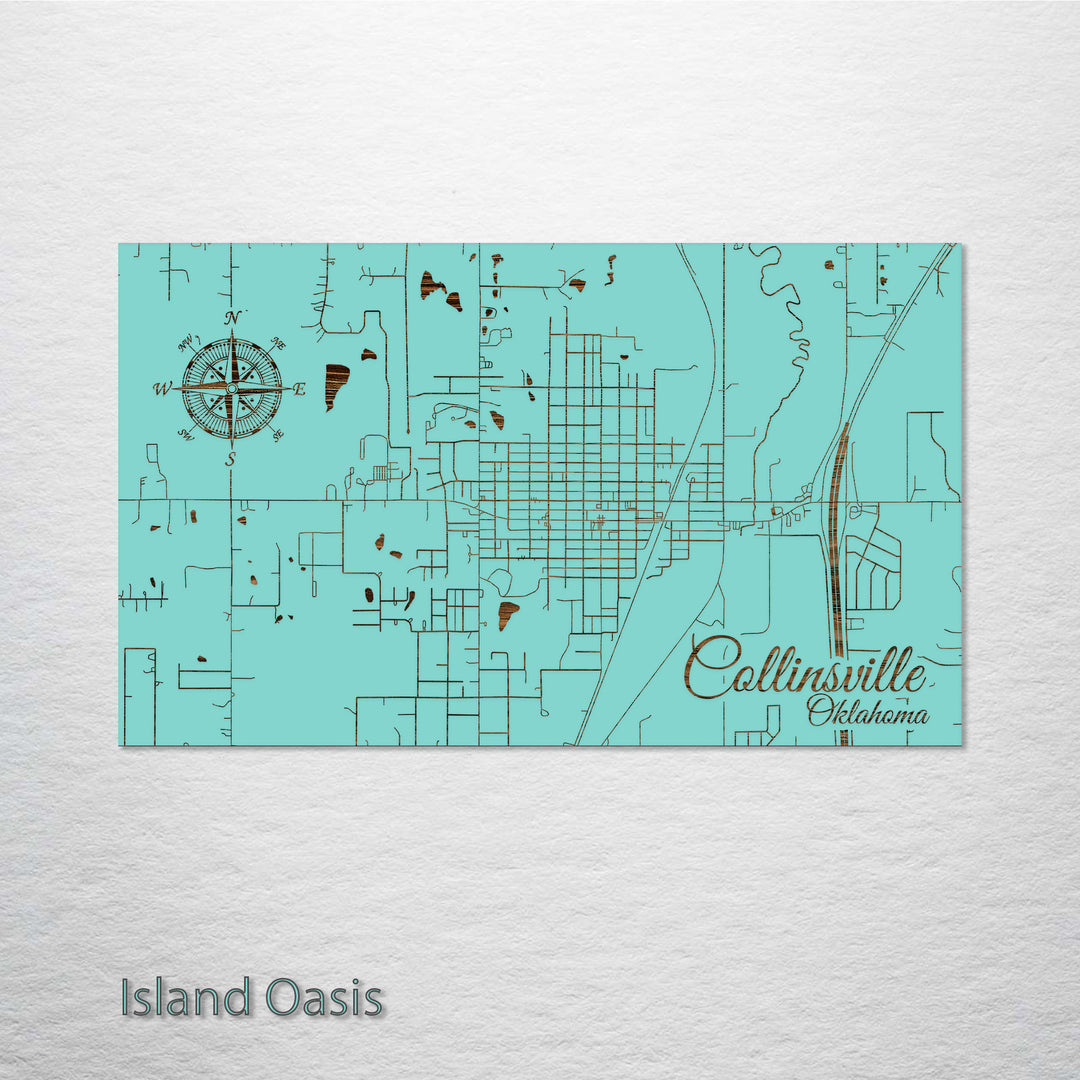 Collinsville, Oklahoma Street Map