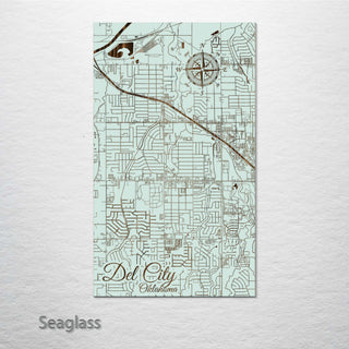 Del City, Oklahoma Street Map