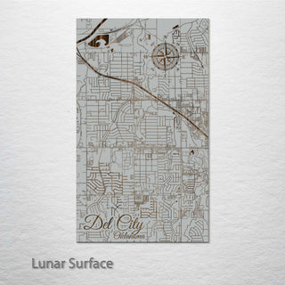 Del City, Oklahoma Street Map