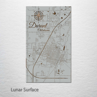 Durant, Oklahoma Street Map