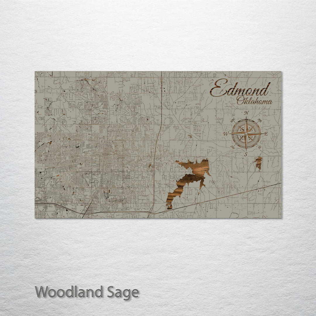 Edmond, Oklahoma Street Map