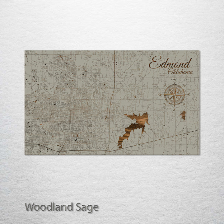 Edmond, Oklahoma Street Map