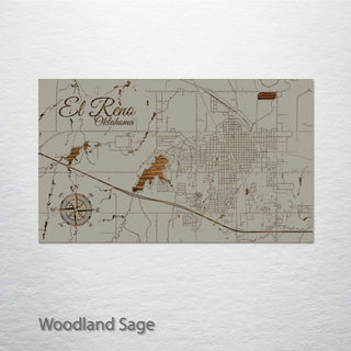 El Reno, Oklahoma Street Map
