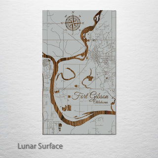 Fort Gibson, Oklahoma Street Map