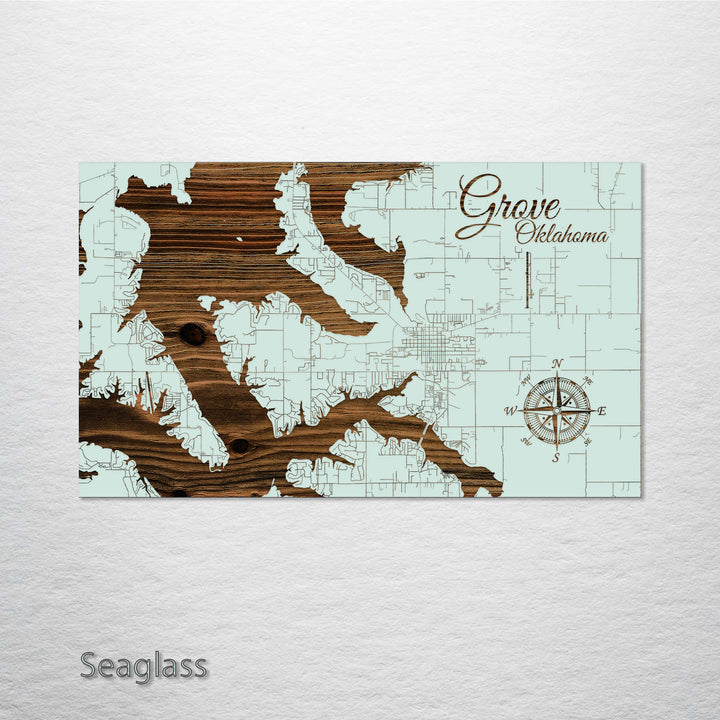 Grove, Oklahoma Street Map