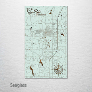 Guthrie, Oklahoma Street Map