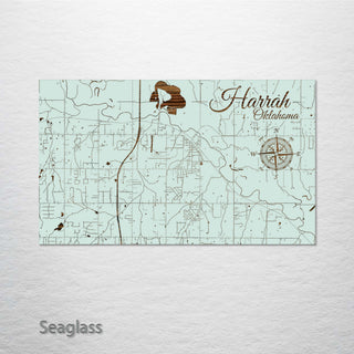 Harrah, Oklahoma Street Map