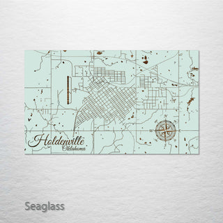 Holdenville, Oklahoma Street Map
