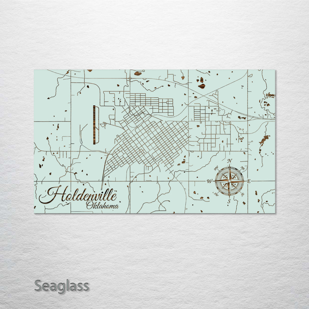 Holdenville, Oklahoma Street Map