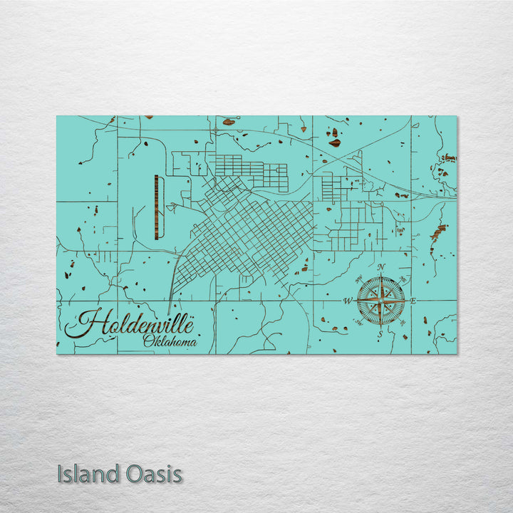 Holdenville, Oklahoma Street Map