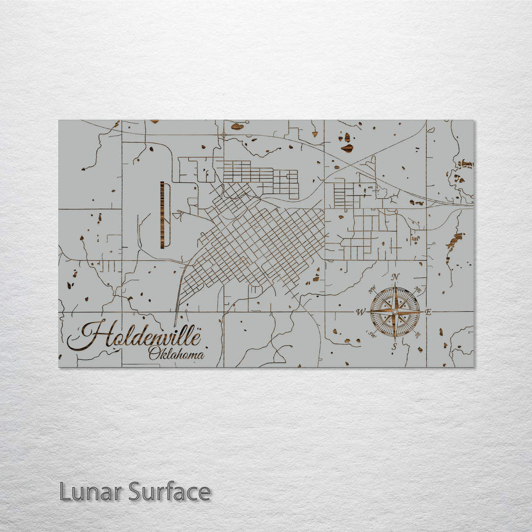 Holdenville, Oklahoma Street Map