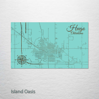 Hugo, Oklahoma Street Map