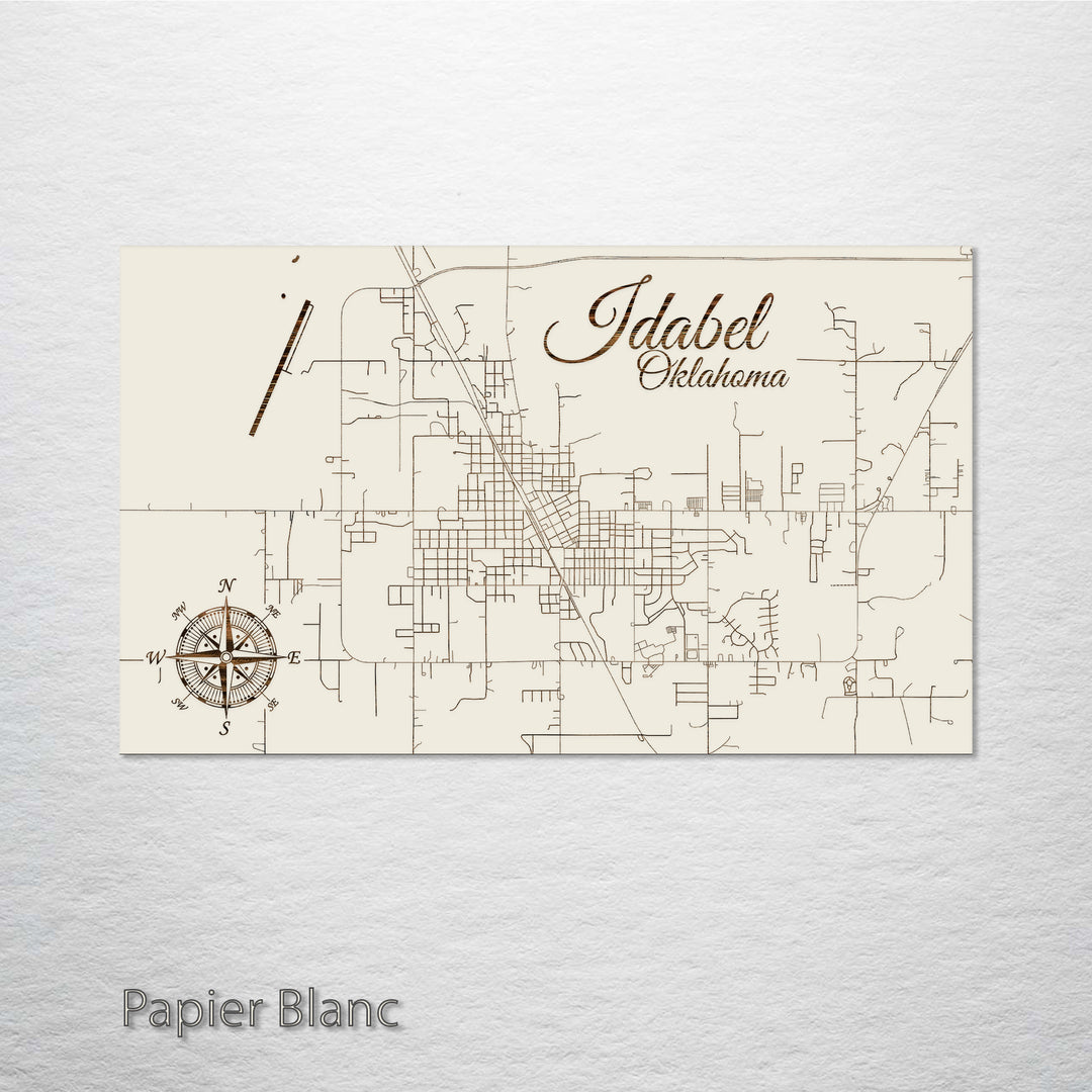 Idabel, Oklahoma Street Map