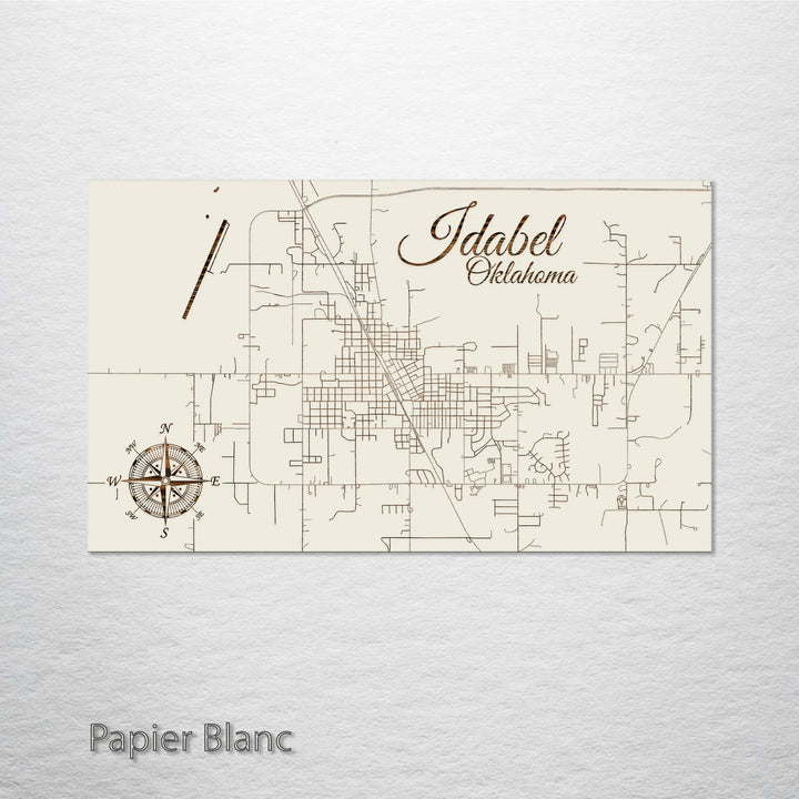 Idabel, Oklahoma Street Map