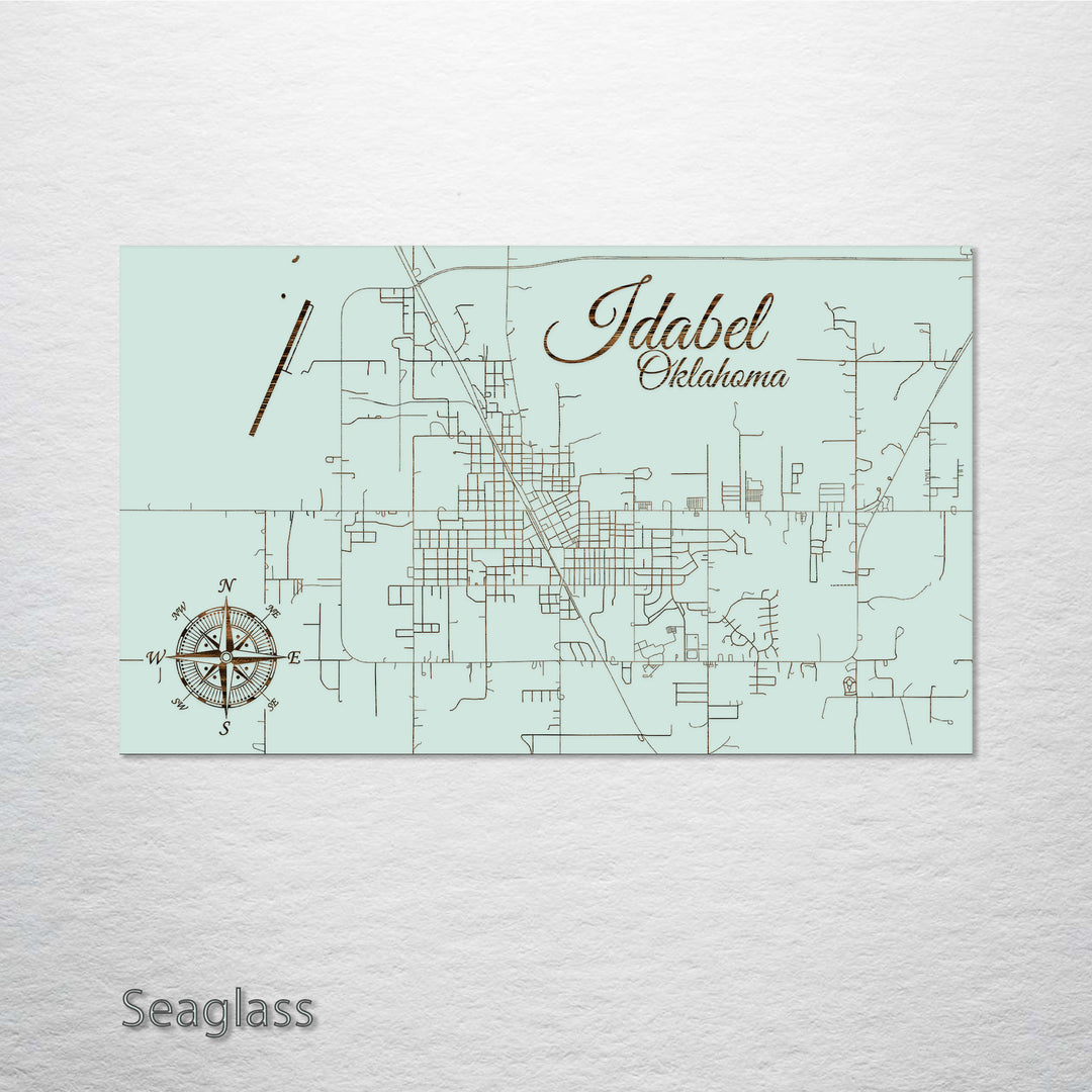 Idabel, Oklahoma Street Map